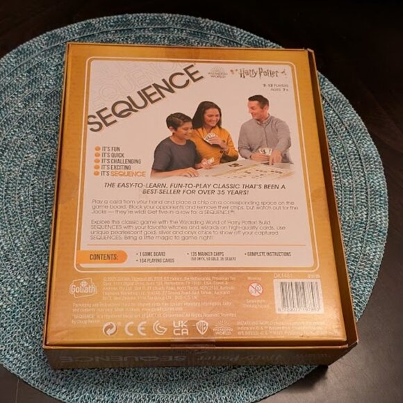 G1 HARRY POTTER SEQUENCE GAME - Picture 6 of 8